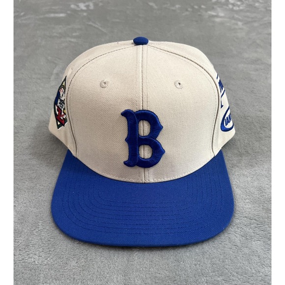 Brooklyn Royal Giants Hat Cap Snap Back Mens Blue White Baseball Negro Leagues - Picture 1 of 8